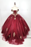 VESTIDO DE XV BURGUNDY CHF3106E18W35