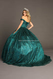 VESTIDO DE XV GREEN BT9013E19W35