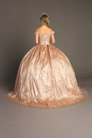 VESTIDO DE XV GOLD PINK BT9013E19W35