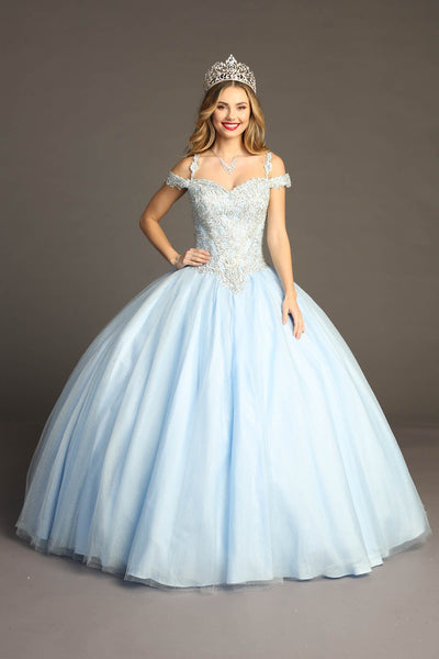 VESTIDO DE XV BABY BLUE C1535E13WI0Z26