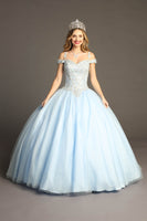 VESTIDO DE XV BABY BLUE C1535E13WI0Z26