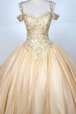 VESTIDO DE XV GOLD C1535E13W30