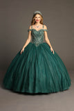 VESTIDO DE XV GREEN C1535E13W27