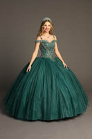 VESTIDO DE XV GREEN C1535E13W27