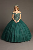 VESTIDO DE XV GREEN C1535E13W27