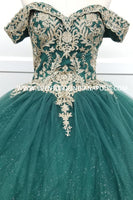 VESTIDO DE XV GREEN CHF3006EIE18W35