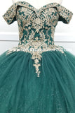 VESTIDO DE XV GREEN CHF3006EIE18W35