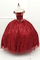 VESTIDO DE XV BURGUNDY CHF3011E169I32