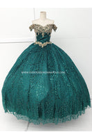 VESTIDO DE XV GREEN CHF3011E25W37