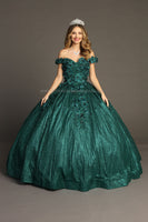 VESTIDO DE XV GREEN CHF3013E20W33