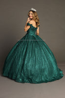 VESTIDO DE XV GREEN CHF3013E20W33