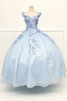 VESTIDO DE XV BABY BLUE CHF3013E19WZ32