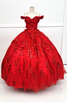 VESTIDO DE XV RED CHF3020E25W37