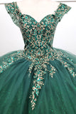 VESTIDO DE XV GREEN CHF3081E24W37