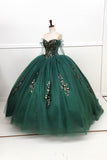 VESTIDO DE XV GREEN CHF3086E24W37