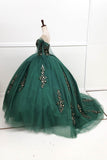 VESTIDO DE XV GREEN CHF3086E24W37