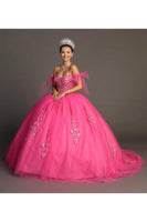 VESTIDO DE XV PINK CHF3086E24W40