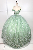 VESTIDO DE XV GREEN SAGE CHF3103E24W37