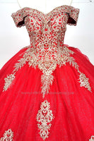 VESTIDO DE XV RED CHF3106E18W35