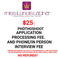 Miss Illinois Latina. Application